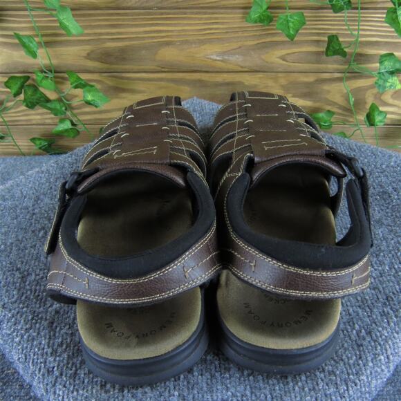 Dockers Men‎ Memory Foam Fisherman Brown Synthetic Size 12 Wide Gently Used 2025 - Picture 4 of 7